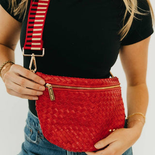 Westlyn Woven Bum Bag - TOP SELLER: Brown
