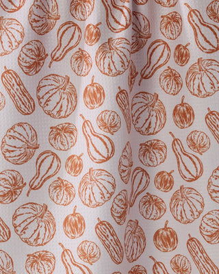 Harvest Sketch: Geometry Kitchen Tea Towel