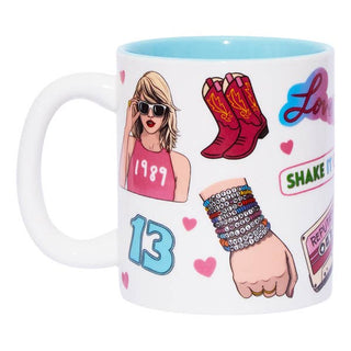 Pop Star Collage Coffee Mug
