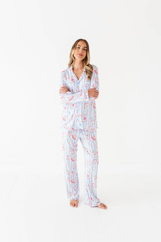 Mahjong and Mingle Women's Pajamas: Medium