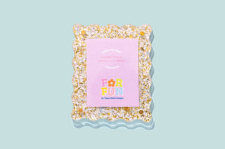 Acrylic Magnetic Frames:  Pearl & Gold Confetti