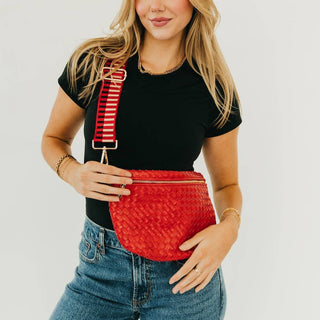 Westlyn Woven Bum Bag - TOP SELLER: Brown