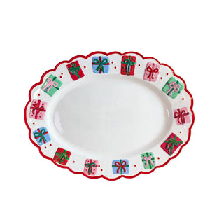 Platter Sculpted Wrapped in Cheer
