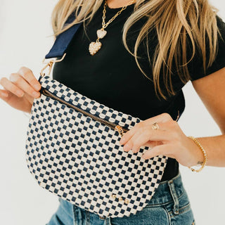 Westlyn Woven Bum Bag - TOP SELLER: Brown