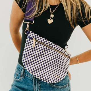 Westlyn Woven Bum Bag - TOP SELLER: Brown