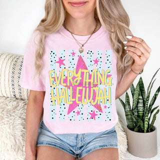 Everything Hallelujah DTF Heat Transfer: Adult