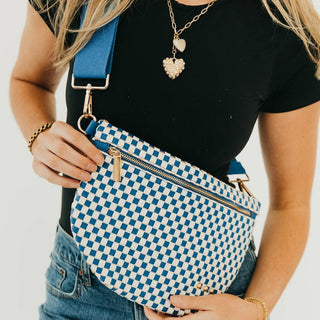 Westlyn Woven Bum Bag - TOP SELLER: Brown